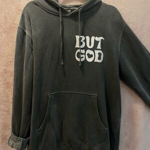 Elevated Faith ‘But God’ Hoodie - Charcoal